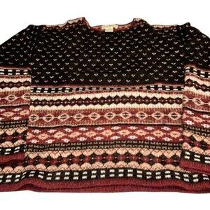 VTG L.L. Bean 100% Shetland Wood Pullover Sweater XL